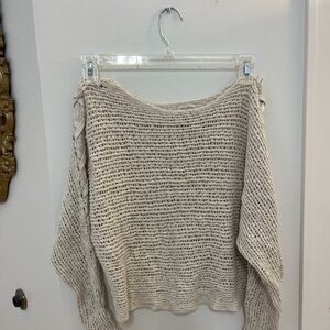 billabong crochet beachy coverup top
